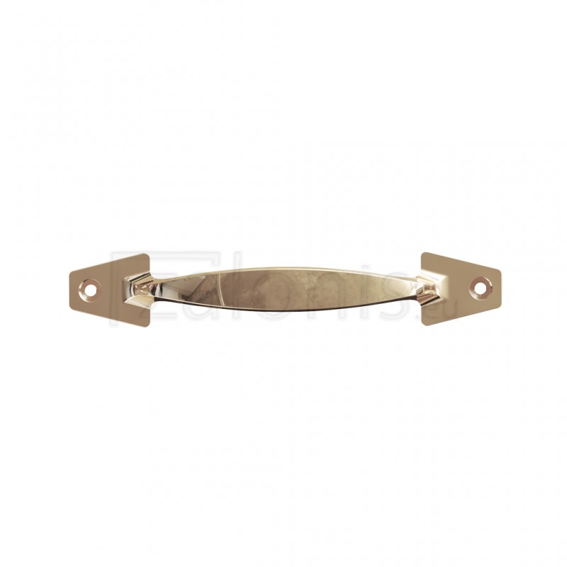 HANDLE WITH EXTERNAL SCREWS 130 / GOLD